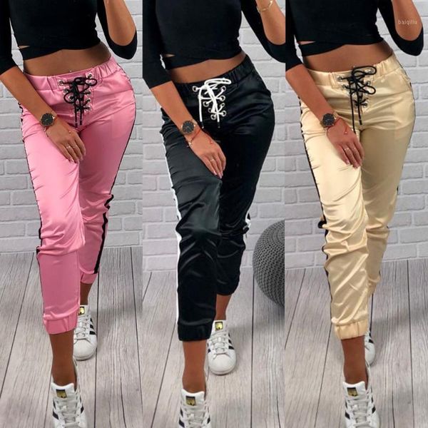 women's fitness yoga trousers autumn solid high waist lacing bandage harem pants slim skinny long pant tracksuit jogger trouser outfit
women's fitness yoga trousers autumn solid high waist lacing bandage harem pants slim skinny long pant tracksuit jogger trouser outfit