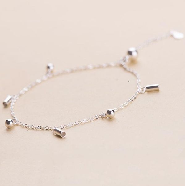 japan and south korea new s925 cute bell anklet women's fashion irregular hanging bead temperament jewelry silver anti allergy, Red;blue
japan and south korea new s925 cute bell anklet women's fashion irregular hanging bead temperament jewelry silver anti allergy, Red;blue