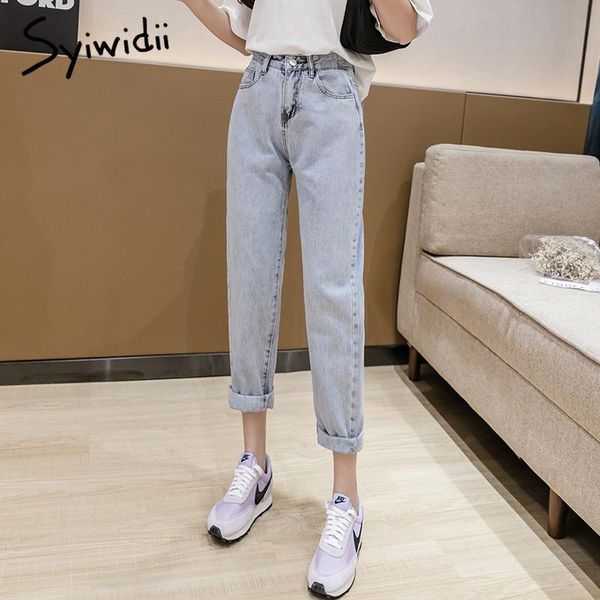 women's jeans syiwidii mom woman high waist korean street style cotton casual denim pants boyfriend for women 2021 sky blue
women's jeans syiwidii mom woman high waist korean street style cotton casual denim pants boyfriend for women 2021 sky blue