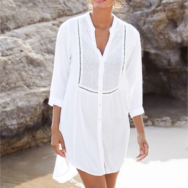 women's swimwear beachwear tunic pareo sarong beach cover swim suit patchwork cotton lace white up dress summer bathing piece, White;black
women's swimwear beachwear tunic pareo sarong beach cover swim suit patchwork cotton lace white up dress summer bathing piece, White;black