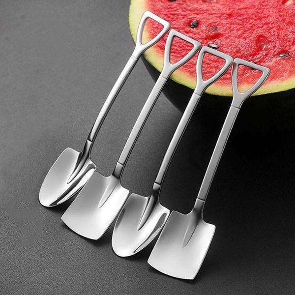 spoons 2/4pcs coffee spoon cutlery set stainless steel retro iron shovel ice cream scoop creative tea-spoon tableware
spoons 2/4pcs coffee spoon cutlery set stainless steel retro iron shovel ice cream scoop creative tea-spoon tableware