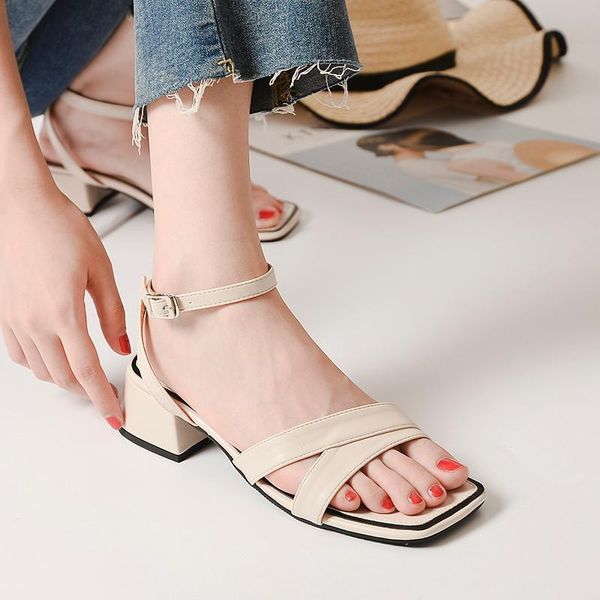 sandals summer women's high-heeled with thin straps, thick heels, square toe, large size 41-42 elegant shoes, Black
sandals summer women's high-heeled with thin straps, thick heels, square toe, large size 41-42 elegant shoes, Black