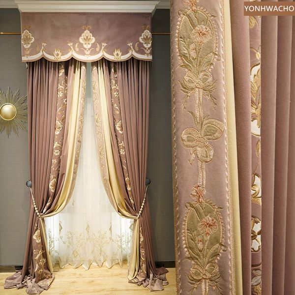 custom curtain flannel embroidered luxury bedroom shading velvet purple thick cloth blackout valance tulle panel c627 & drapes
custom curtain flannel embroidered luxury bedroom shading velvet purple thick cloth blackout valance tulle panel c627 & drapes