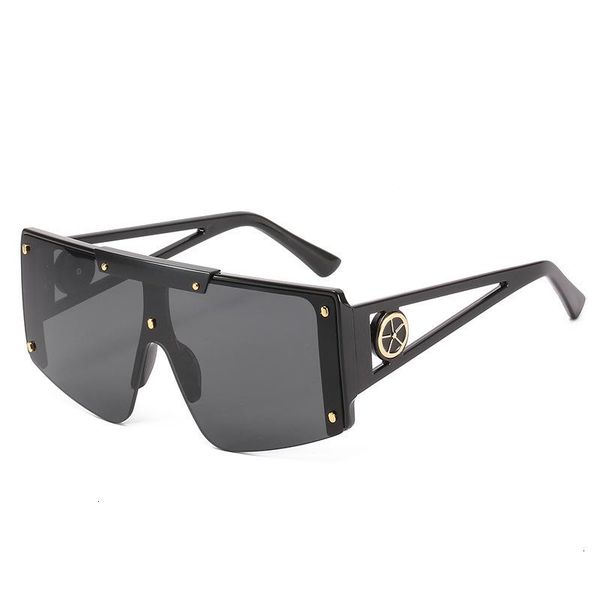 sunglasses oversized luxury brand designer for women fingerprints large revits retro one piece personality eyewear, White;black
sunglasses oversized luxury brand designer for women fingerprints large revits retro one piece personality eyewear, White;black