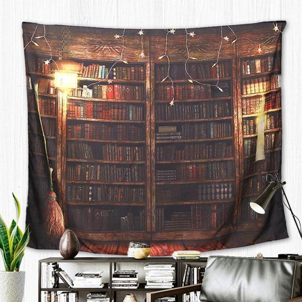 tapestries vintage bookshelf tapestry wall hanging art decor cover home bedroom decoration large size
tapestries vintage bookshelf tapestry wall hanging art decor cover home bedroom decoration large size