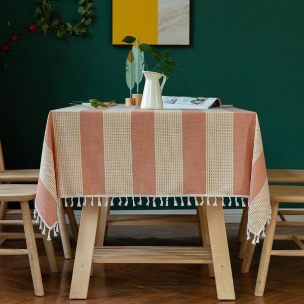 table cloth nordic orange striped tablecloth classic embroidered cotton linen tassel dining rectangle cover for home party
table cloth nordic orange striped tablecloth classic embroidered cotton linen tassel dining rectangle cover for home party