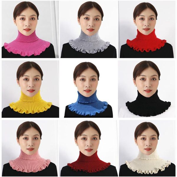 scarves versatile, warm, cervical protection, pure color elastic knitting false , wool high collar cover, Blue;gray
scarves versatile, warm, cervical protection, pure color elastic knitting false , wool high collar cover, Blue;gray