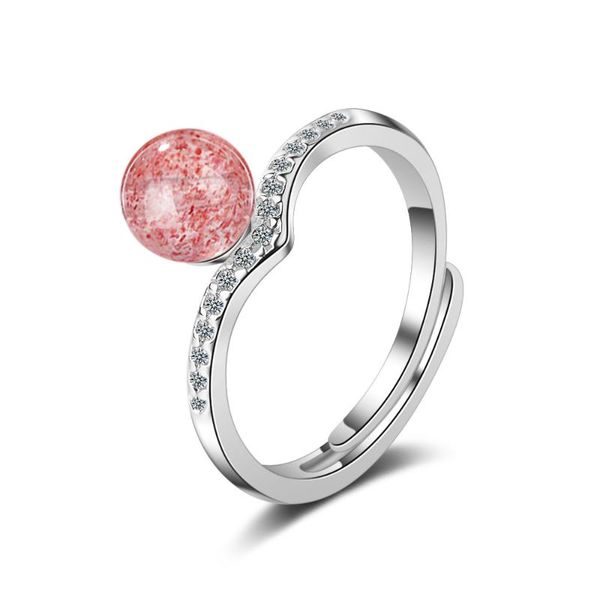 wedding rings casual pink strawberry quartz crystal 925 sterling silver lady finger original jewelry for women no fade open ring, Slivery;golden
wedding rings casual pink strawberry quartz crystal 925 sterling silver lady finger original jewelry for women no fade open ring, Slivery;golden