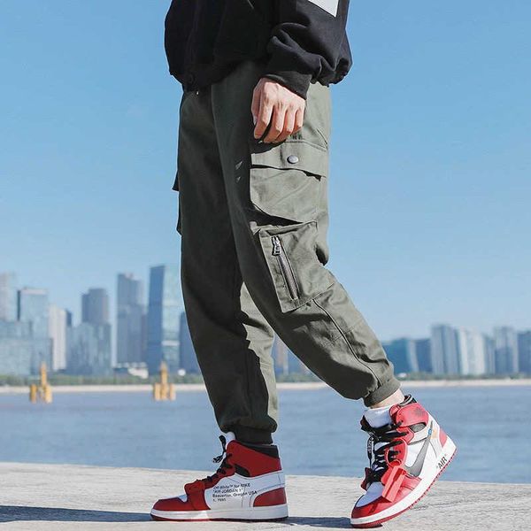 men's pants men vintage cargo male hip hop khaki black pockets joggers man korean fashion sweatpants autumn overalls
men's pants men vintage cargo male hip hop khaki black pockets joggers man korean fashion sweatpants autumn overalls