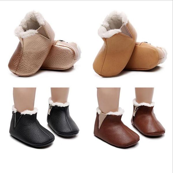 first walkers winter baby shoes thicker plush pu leather zipper boy girl warm infant toddler boots
first walkers winter baby shoes thicker plush pu leather zipper boy girl warm infant toddler boots
