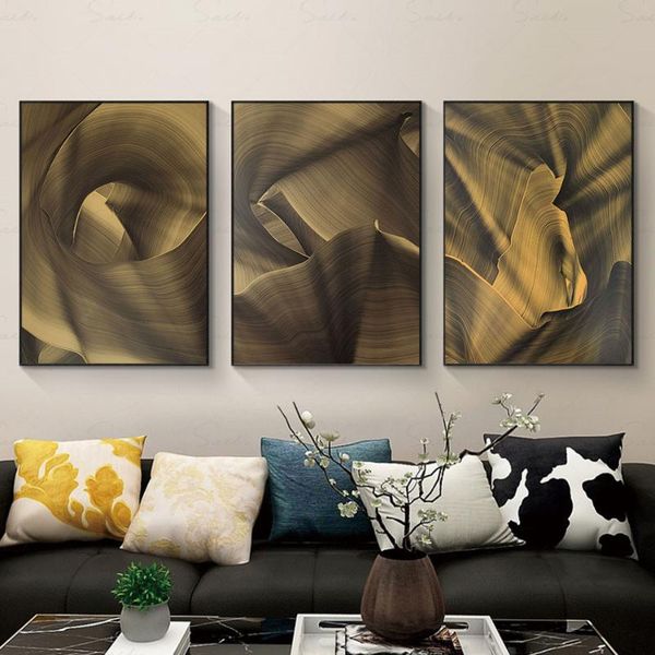 paintings nordic canvas painting prints modern abstract golden ribbon posters wall art pictures for living room home decor
paintings nordic canvas painting prints modern abstract golden ribbon posters wall art pictures for living room home decor
