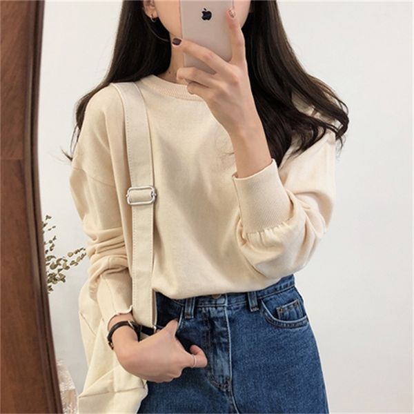 autumn winter women pullovers sweater knitted korean elasticity casual jumper fashion o neck warm female sweaters 210417, White;black
autumn winter women pullovers sweater knitted korean elasticity casual jumper fashion o neck warm female sweaters 210417, White;black
