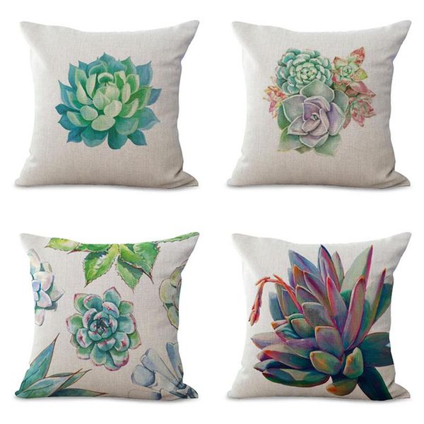 green succulent plant cushion cover cactus throw pillow cotton linen decorative pillowcases for sofa car cushion/decorative
green succulent plant cushion cover cactus throw pillow cotton linen decorative pillowcases for sofa car cushion/decorative