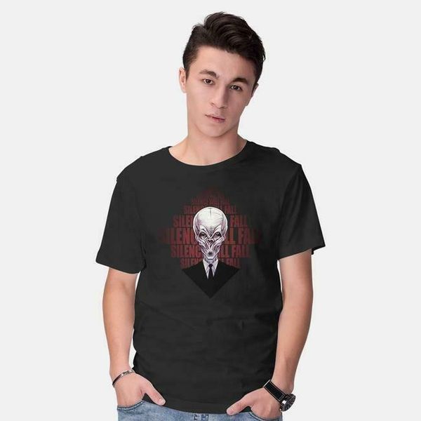silence will fall alien doctor who tardis space time travel horror black t-shirt, White;black
silence will fall alien doctor who tardis space time travel horror black t-shirt, White;black