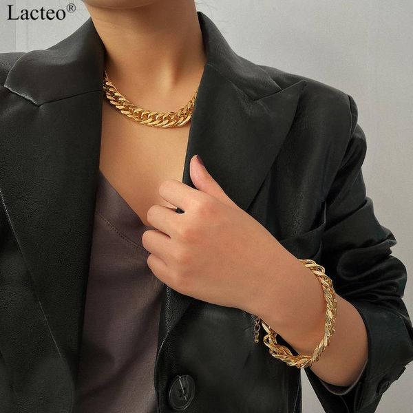 lacteo punk cuba chunky chain choker necklace jewelry women exaggerated short clavicle statement female charm chokers, Golden;silver
lacteo punk cuba chunky chain choker necklace jewelry women exaggerated short clavicle statement female charm chokers, Golden;silver
