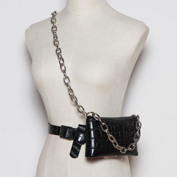 retro belt waist bags chain handbag women's bag 2021 fanny pack girl sling banana waistband for women zm0778
retro belt waist bags chain handbag women's bag 2021 fanny pack girl sling banana waistband for women zm0778