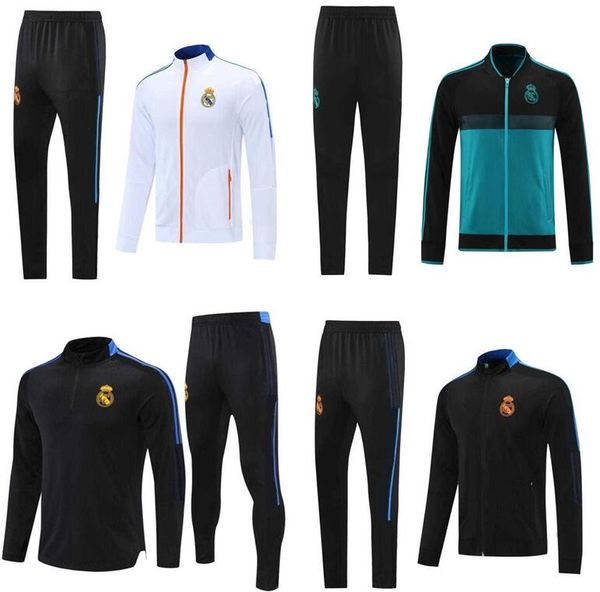 21 22 real madrid soccer tracksuit football jacket 2022 camiseta de futbol hazard benzema modric alaba jogging men training suit, Black
21 22 real madrid soccer tracksuit football jacket 2022 camiseta de futbol hazard benzema modric alaba jogging men training suit, Black