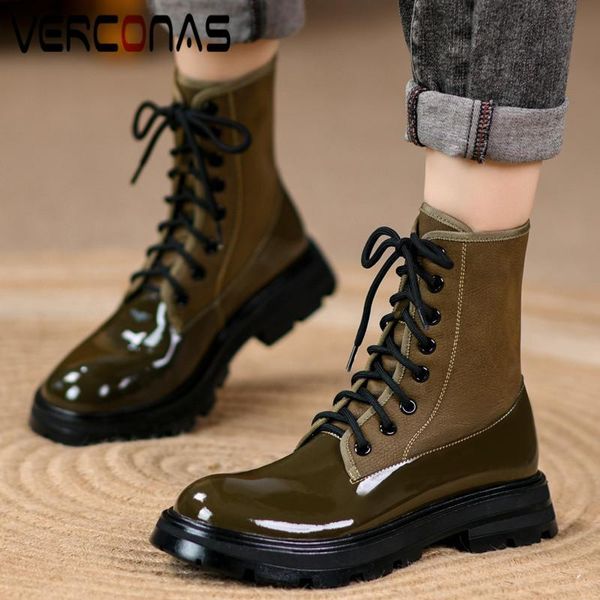 boots verconas retro fashion woman ankle autumn winter warm cow leather basic party office prom motorcycle punk shoes, Black
boots verconas retro fashion woman ankle autumn winter warm cow leather basic party office prom motorcycle punk shoes, Black