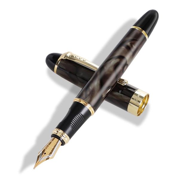 black dark green fountain pen ef/f nib big clip plastic ink pens 0.5mm stationery school office supplies
black dark green fountain pen ef/f nib big clip plastic ink pens 0.5mm stationery school office supplies