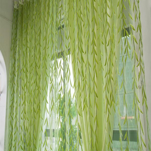 curtain & drapes pastoral green willow voile tulle curtains sheer for window drap chiffon tube pretty home textile
curtain & drapes pastoral green willow voile tulle curtains sheer for window drap chiffon tube pretty home textile