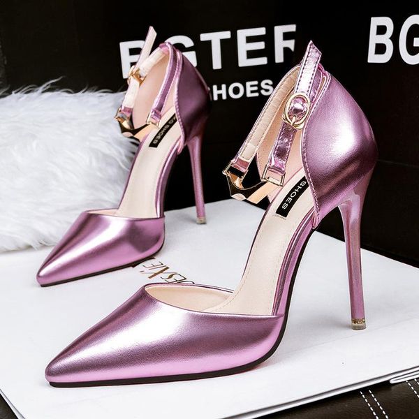 summer high heels pumps women pointed toe stiletto ladies wedding party shoes fashion metal buckle strap sandals zapatos dress, Black
summer high heels pumps women pointed toe stiletto ladies wedding party shoes fashion metal buckle strap sandals zapatos dress, Black