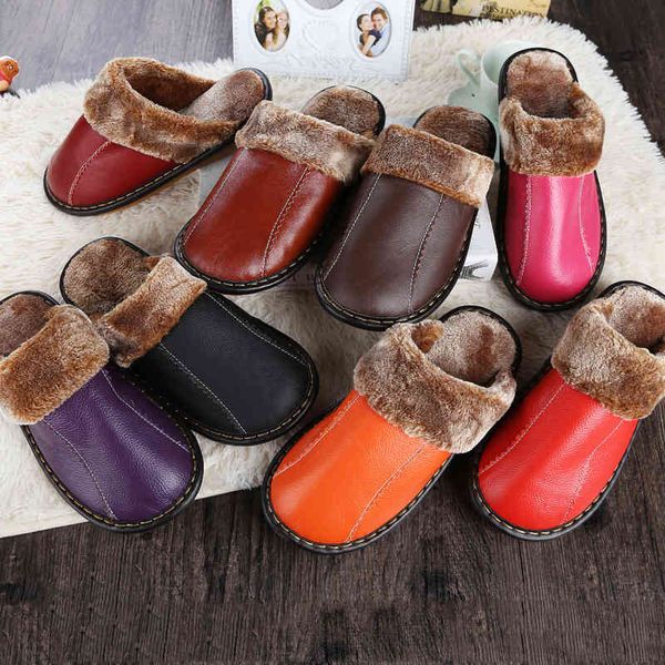 winter korean fashion warm indoor home leather women's thickened cotton slippers straight, Black
winter korean fashion warm indoor home leather women's thickened cotton slippers straight, Black