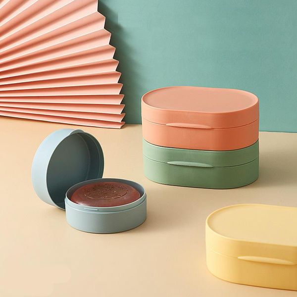 soap dishes portable multifunctional travel sealed waterproof box with cover bright elegant pp material
soap dishes portable multifunctional travel sealed waterproof box with cover bright elegant pp material
