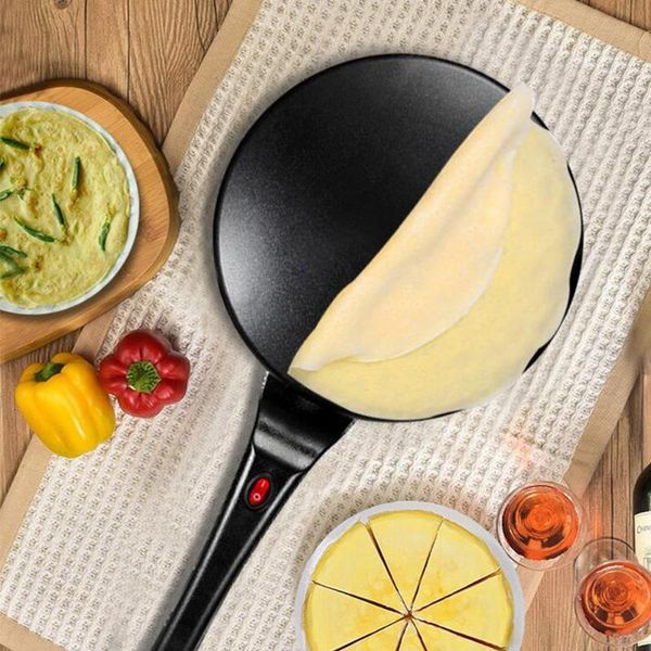 electric crepe maker pizza pancake machine non-stick griddle baking pan cake kitchen cooking tools bread makers
electric crepe maker pizza pancake machine non-stick griddle baking pan cake kitchen cooking tools bread makers
