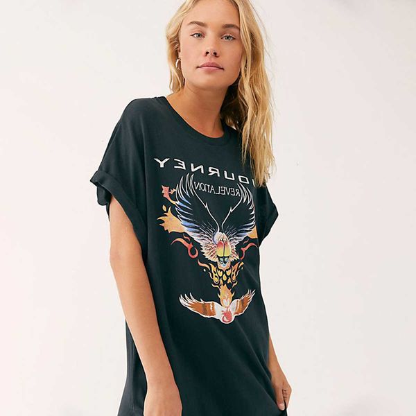 women's t-shirt vintage letter patchwork long shirt midi spring o neck contrast color tee casual streetwear loose t dress frn1, White
women's t-shirt vintage letter patchwork long shirt midi spring o neck contrast color tee casual streetwear loose t dress frn1, White