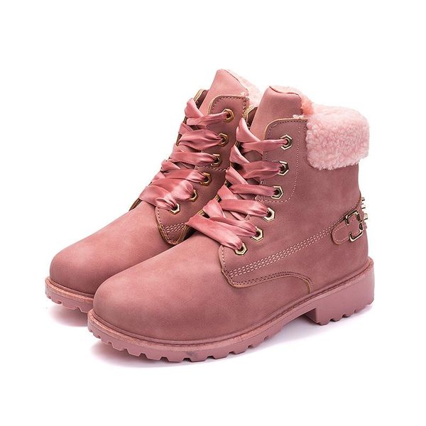 boots women winter platform pink lace up casual ankle booties round shoes snow, Black
boots women winter platform pink lace up casual ankle booties round shoes snow, Black