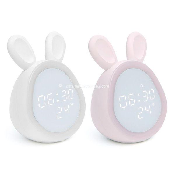 other clocks & accessories bluetooth-compatible alarm clock led night light voice control with temperature display bedside lamp decor dropsh
other clocks & accessories bluetooth-compatible alarm clock led night light voice control with temperature display bedside lamp decor dropsh