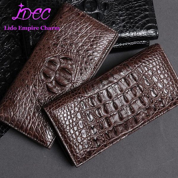 of wealth symbol men's luxury wallet long style genuine crocodile skin simple design brand quality holding wallets, Red;black
of wealth symbol men's luxury wallet long style genuine crocodile skin simple design brand quality holding wallets, Red;black
