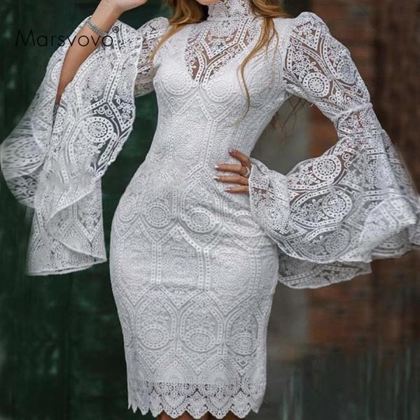 casual dresses flare sleeve dress hollow lace bodycon party short robe white prom 2021 autumn elegant vestidos ladies fashion, Black;gray
casual dresses flare sleeve dress hollow lace bodycon party short robe white prom 2021 autumn elegant vestidos ladies fashion, Black;gray