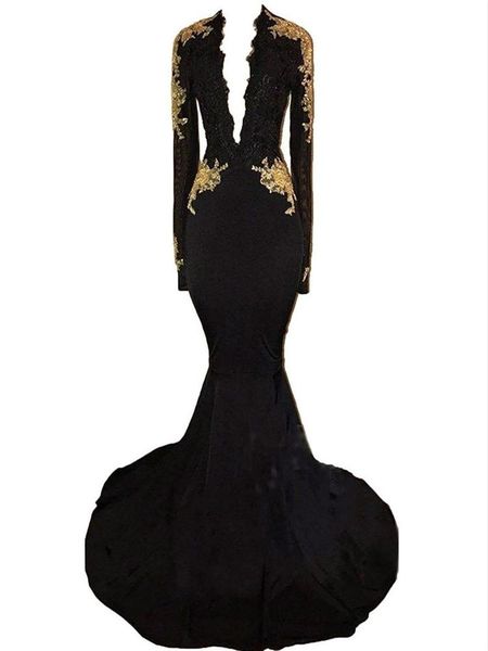 party dresses v-neck mermaid black prom gold appliques 2021 long sleeve pageant arabic dubai formal gowns evening dress, White;black
party dresses v-neck mermaid black prom gold appliques 2021 long sleeve pageant arabic dubai formal gowns evening dress, White;black