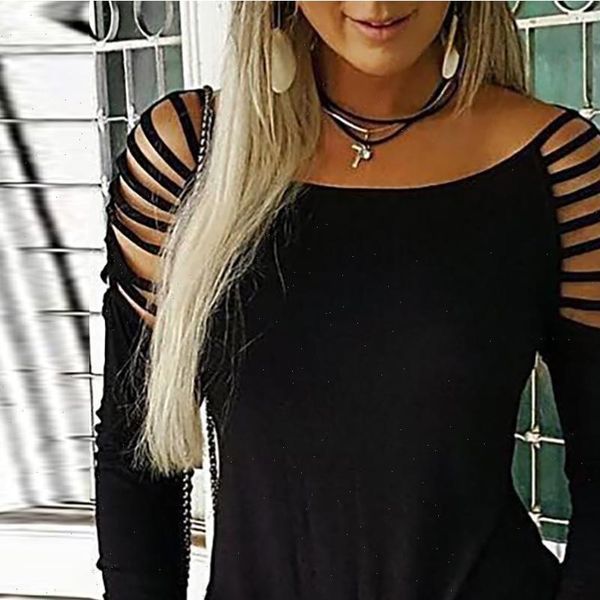 slim black long sleeve women shirts hollow out slash neck casual femme streetwear zer, White
slim black long sleeve women shirts hollow out slash neck casual femme streetwear zer, White