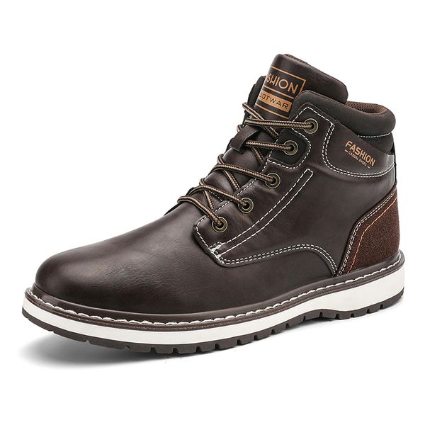 boots men outdoor hiking leather snow sneakers working ankle shoes size 39-45 vb4m, Black
boots men outdoor hiking leather snow sneakers working ankle shoes size 39-45 vb4m, Black