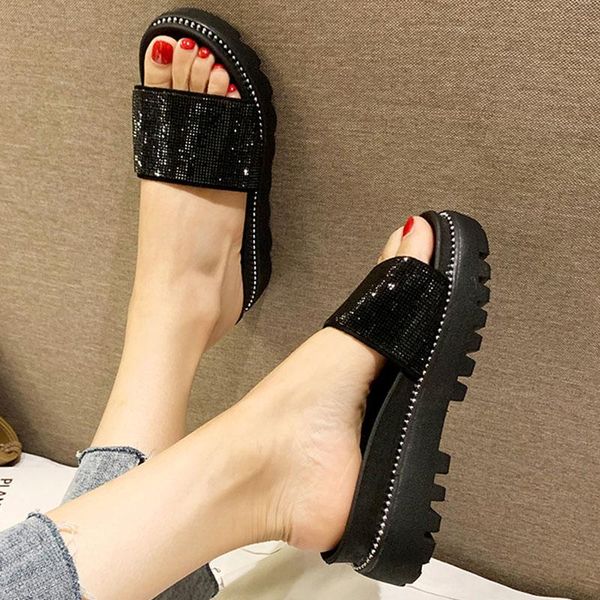 slippers rhinestone women flip flops summer slides shoes crystal diamond bling beach sandals casual slip on, Black
slippers rhinestone women flip flops summer slides shoes crystal diamond bling beach sandals casual slip on, Black