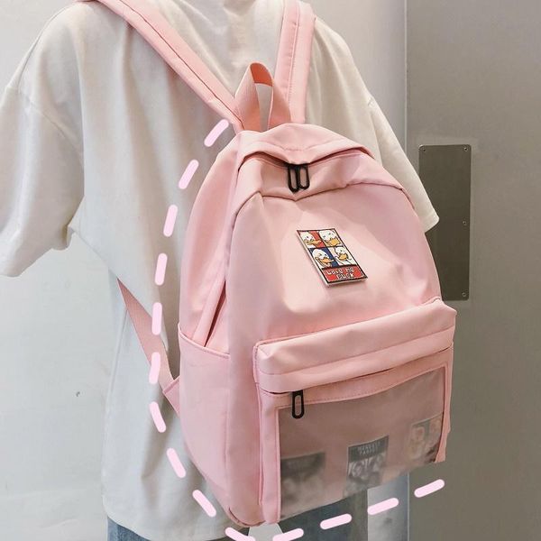 school bags backpack women 2021 female cute cartoon transparent students schoolbag shoulder fashion canvas backpacks bag
school bags backpack women 2021 female cute cartoon transparent students schoolbag shoulder fashion canvas backpacks bag