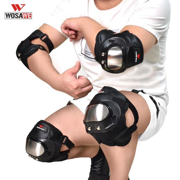 elbow & knee pads wosawe protector guard motorcycle snowboard skating racing off-road protective plate gear support set, Black;gray
elbow & knee pads wosawe protector guard motorcycle snowboard skating racing off-road protective plate gear support set, Black;gray