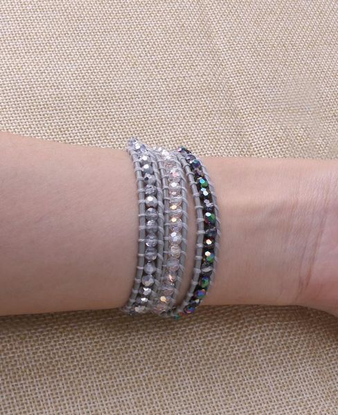 beaded, strands kelitch leather handmade strand crystal beads 3 wrap bracelets for jewelry women elegant trendy gift, Black
beaded, strands kelitch leather handmade strand crystal beads 3 wrap bracelets for jewelry women elegant trendy gift, Black
