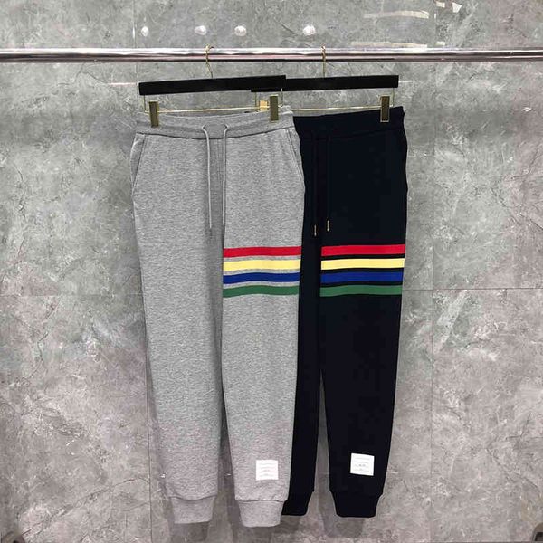 fashion luxury bran sweatpants men spring autumn cotton casual sports trousers color stripes mens jogger track pants, Black
fashion luxury bran sweatpants men spring autumn cotton casual sports trousers color stripes mens jogger track pants, Black