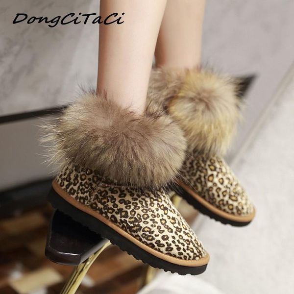 boots dongcitaci winter warm women leopard snow shoes woman fur ankle booties classic non-slip casual flat boot 35-41, Black
boots dongcitaci winter warm women leopard snow shoes woman fur ankle booties classic non-slip casual flat boot 35-41, Black