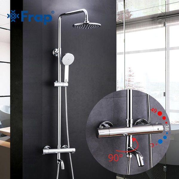 frap shower system bathroom thermostat faucet tap waterfall wall mount thermostatic mixer with faucets gld1193-f sets
frap shower system bathroom thermostat faucet tap waterfall wall mount thermostatic mixer with faucets gld1193-f sets