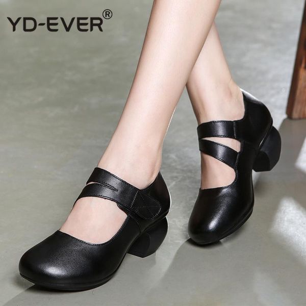 dress shoes autumn handmade soft comfortable 100% genuine leather woman pumps retro thick with high heels 6 cm, Black
dress shoes autumn handmade soft comfortable 100% genuine leather woman pumps retro thick with high heels 6 cm, Black