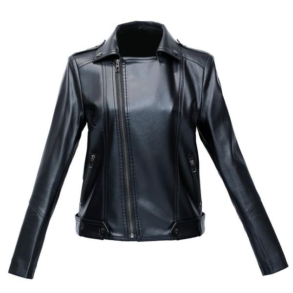 leather jacket women fashion slim zipper short pu coats ladies female outwear casual woman women's & faux, Black
leather jacket women fashion slim zipper short pu coats ladies female outwear casual woman women's & faux, Black