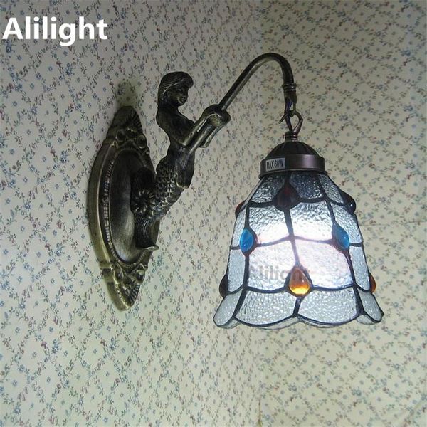 wall lamps tiffany lamp stained glass mermaid light sconce vintage wandleuchte dining living room antique indoor lighting fixture
wall lamps tiffany lamp stained glass mermaid light sconce vintage wandleuchte dining living room antique indoor lighting fixture