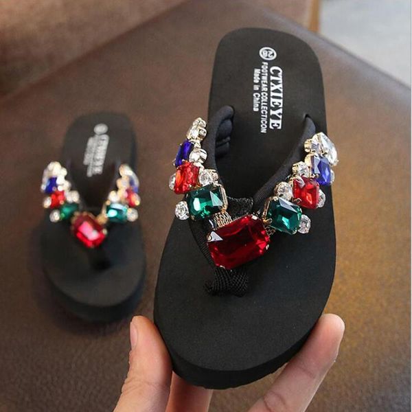 slipper baby kids girls slippers toddler water children flip flops beach rhinestone shoes swimming summer for sandals b2, Black;grey
slipper baby kids girls slippers toddler water children flip flops beach rhinestone shoes swimming summer for sandals b2, Black;grey