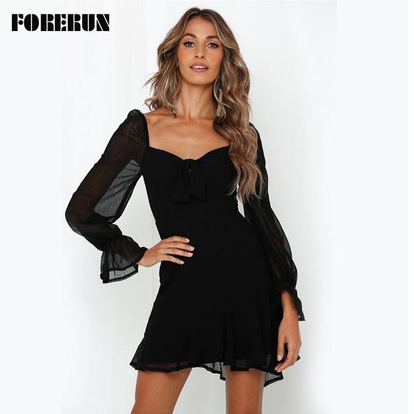 casual dresses forerun chiffon dress women bowknot mini summer black a line long sleeve square collar backless vestidos robe femme, Black;gray
casual dresses forerun chiffon dress women bowknot mini summer black a line long sleeve square collar backless vestidos robe femme, Black;gray