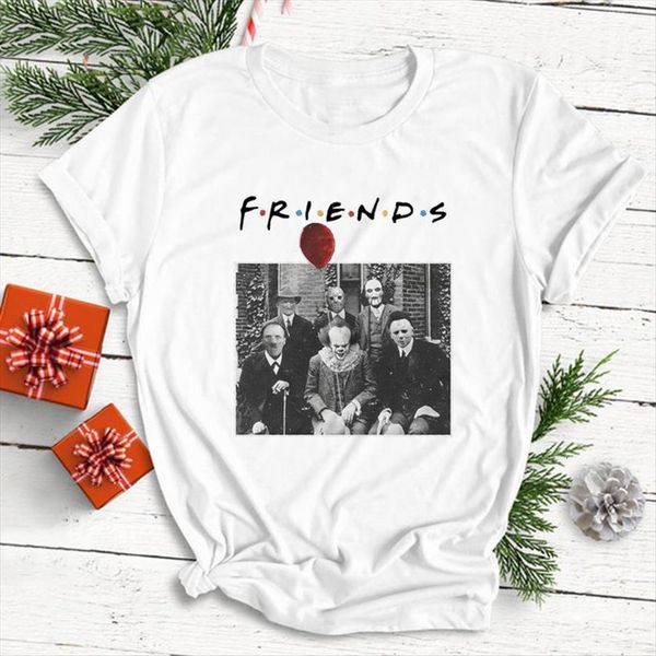 horror friends tv show women t shirts halloween harajuku summer fashion tees print, White
horror friends tv show women t shirts halloween harajuku summer fashion tees print, White
