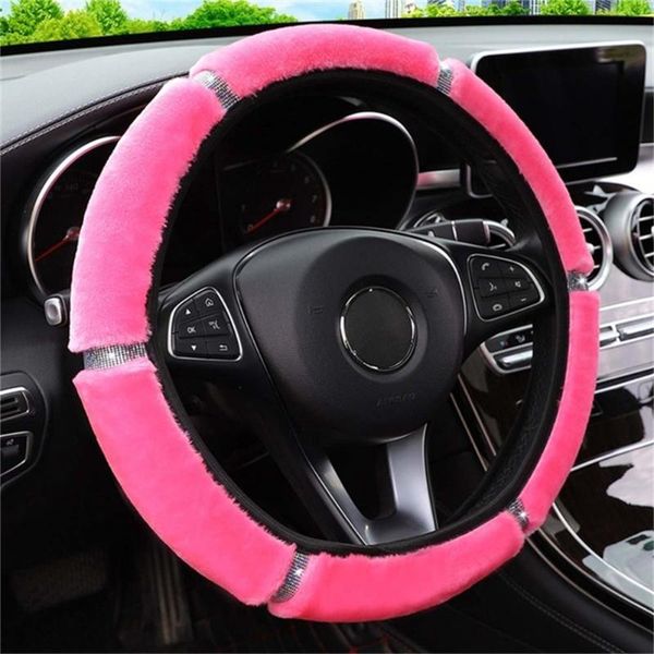 steering wheel covers 37-38cm universal cover soft plush rhinestone car anti-slip interior accessories
steering wheel covers 37-38cm universal cover soft plush rhinestone car anti-slip interior accessories